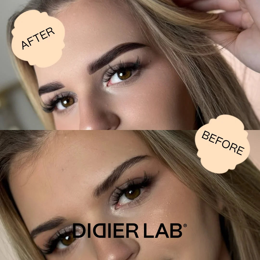 Hybrid Liquid Stain – Pflegendes Färbeset für Augenbrauen und Wimpern, Didier Lab