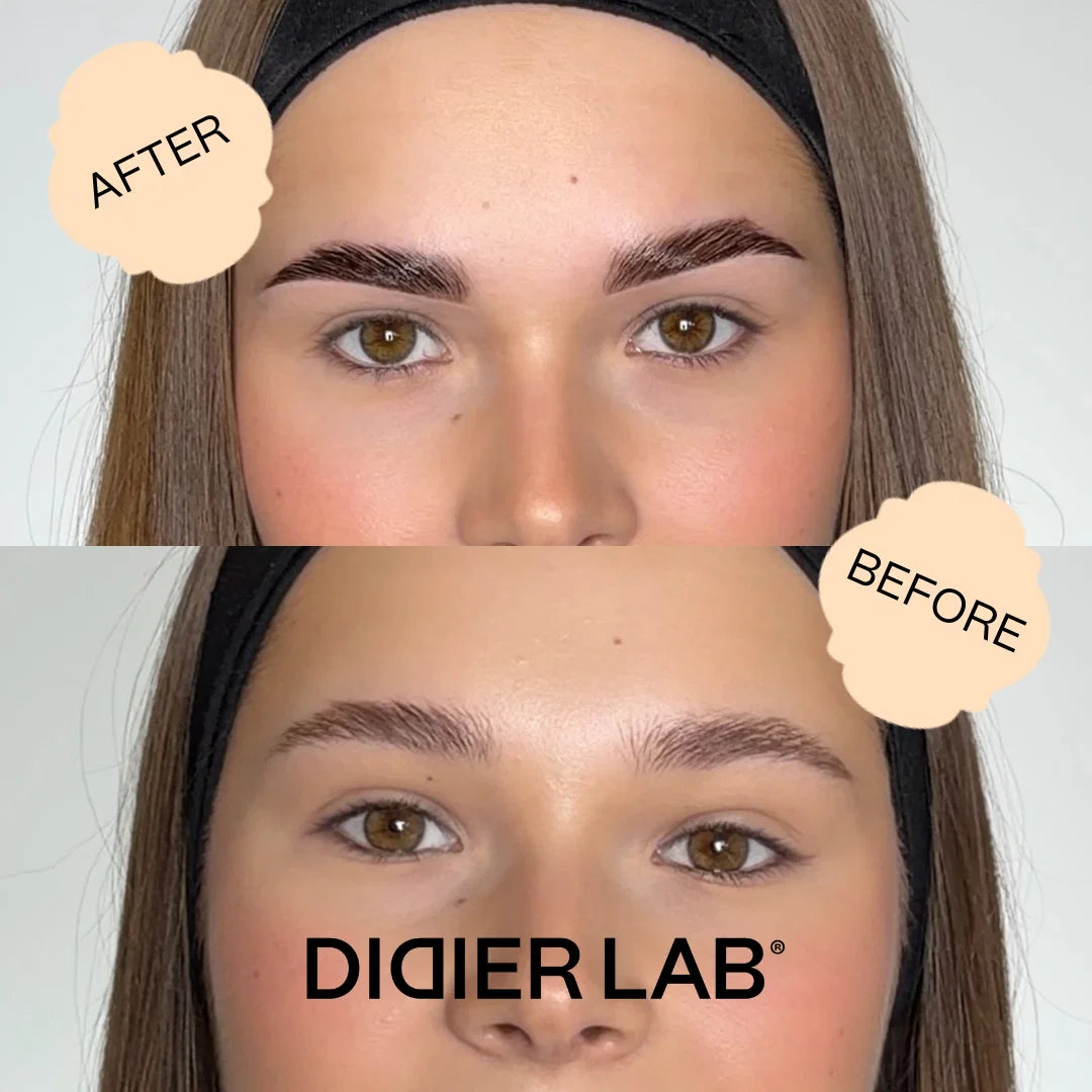 Hybrid Liquid Stain – Pflegendes Färbeset für Augenbrauen und Wimpern, Didier Lab