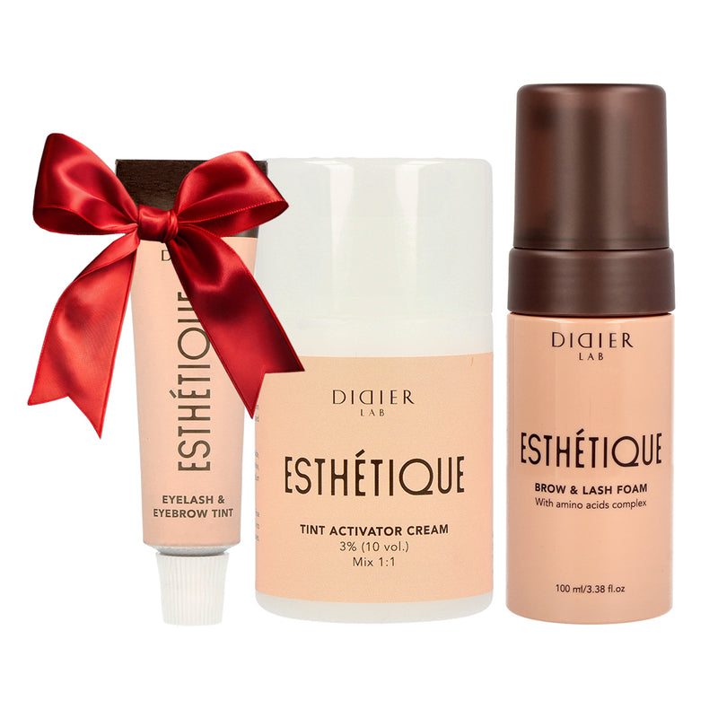 Professionelles Augenbrauen- & Wimpernfärbe-Set – Esthétique Trio, Didier Lab