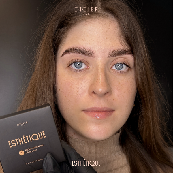 Augenbrauen-Laminierung lifting cream Nr.1, Esthétique, DidierLab, 1,5 ml x 10 st.