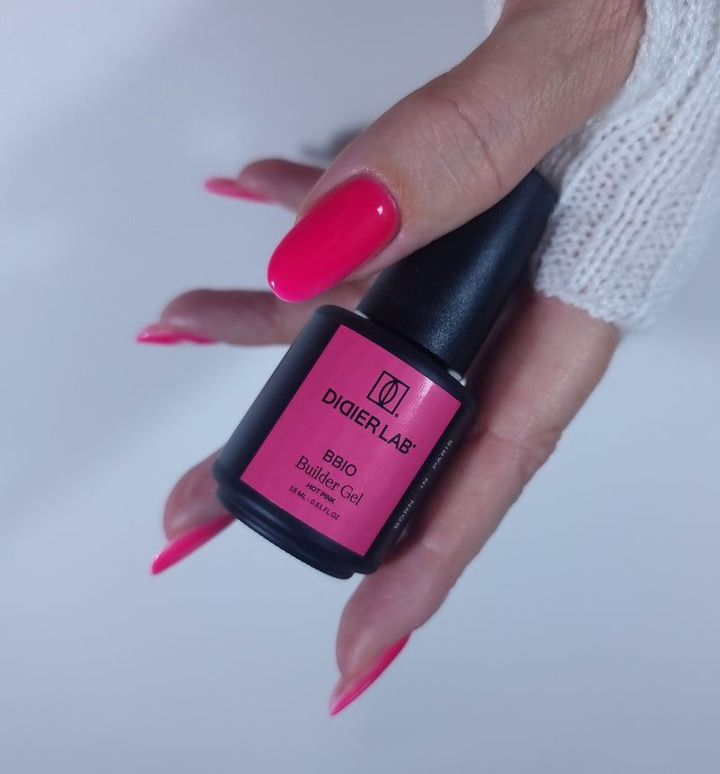 Builder Gel in a bottle BBIO, Hot Pink, hema & TPO frei, DidierLab, 15ml