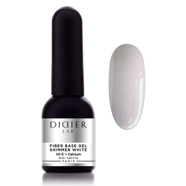 Smart Fiber Base, Shimmer White, DidierLab, 10ml