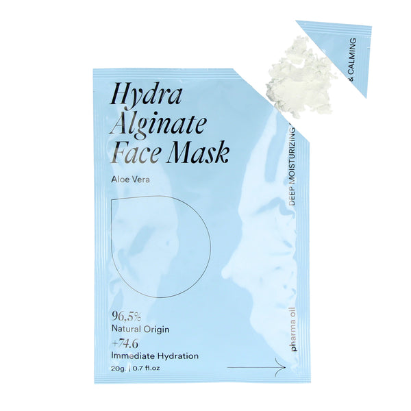 Gesichtsmaske mit Aloe-Extrakt "Pharma Oil", HYDRA 20g für empfindliche und irritierende Haut