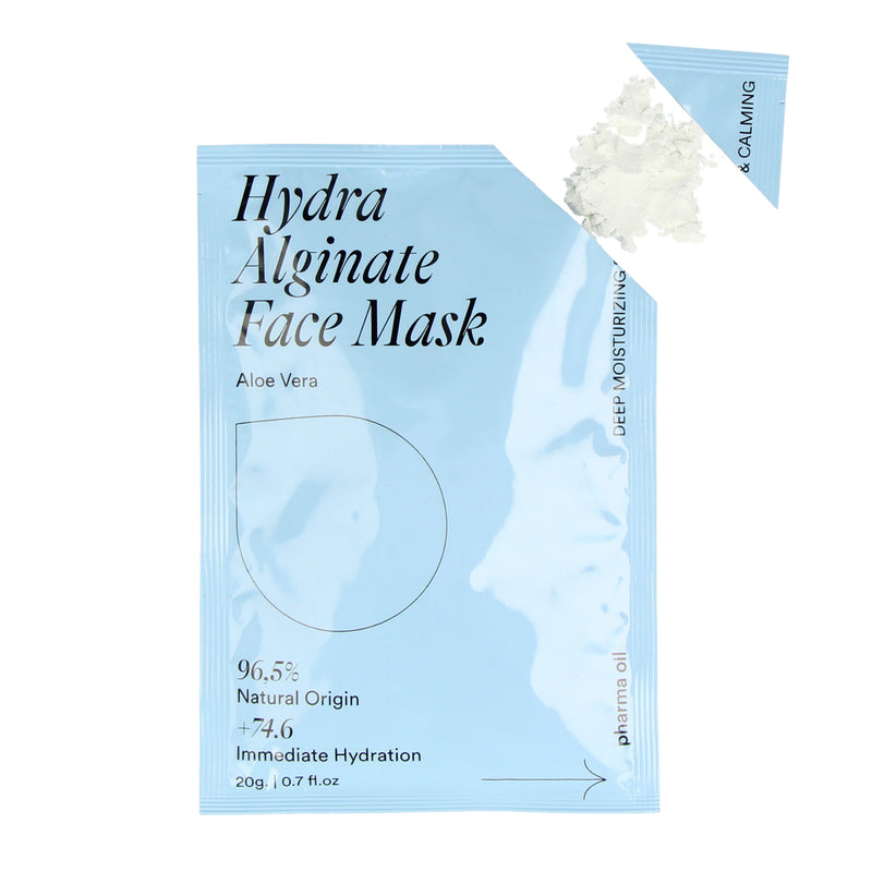 Gesichtsmaske mit Aloe-Extrakt "Pharma Oil", HYDRA 20g für empfindliche und irritierende Haut