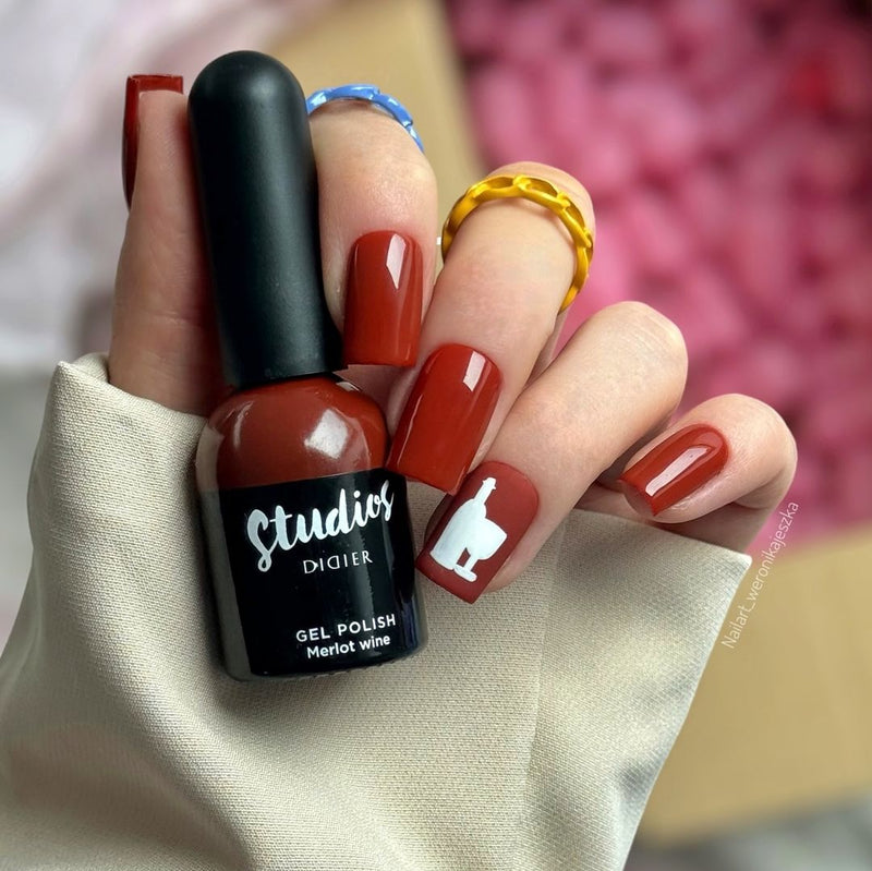 UV Nagellack Studios Didier, Merlot wine, DidierLab, 8ml
