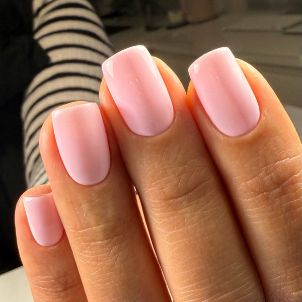 Rubber Base Coat, Creamy pink , DidierLab, 10ml