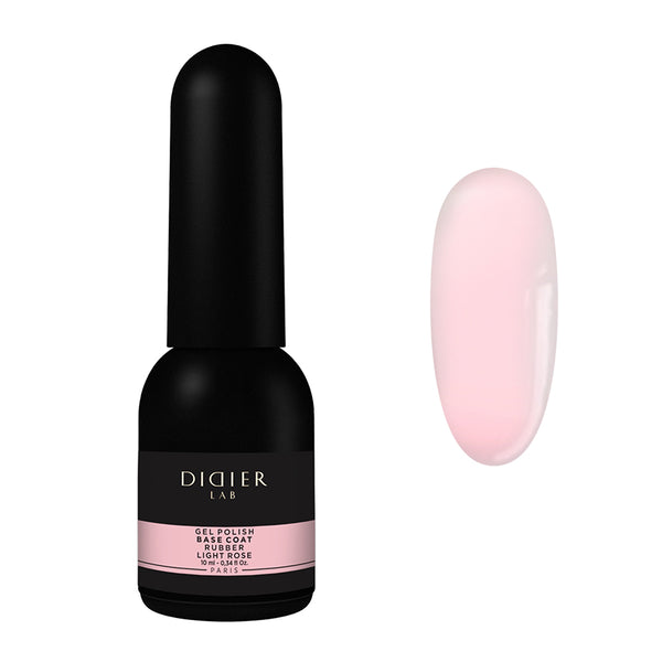 Rubber Base Coat, Light rose, DidierLab, 10ml