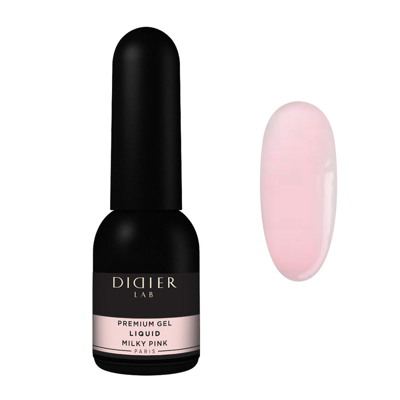 Premium Liquid Gel, Milky Pink, DidierLab, 10ml