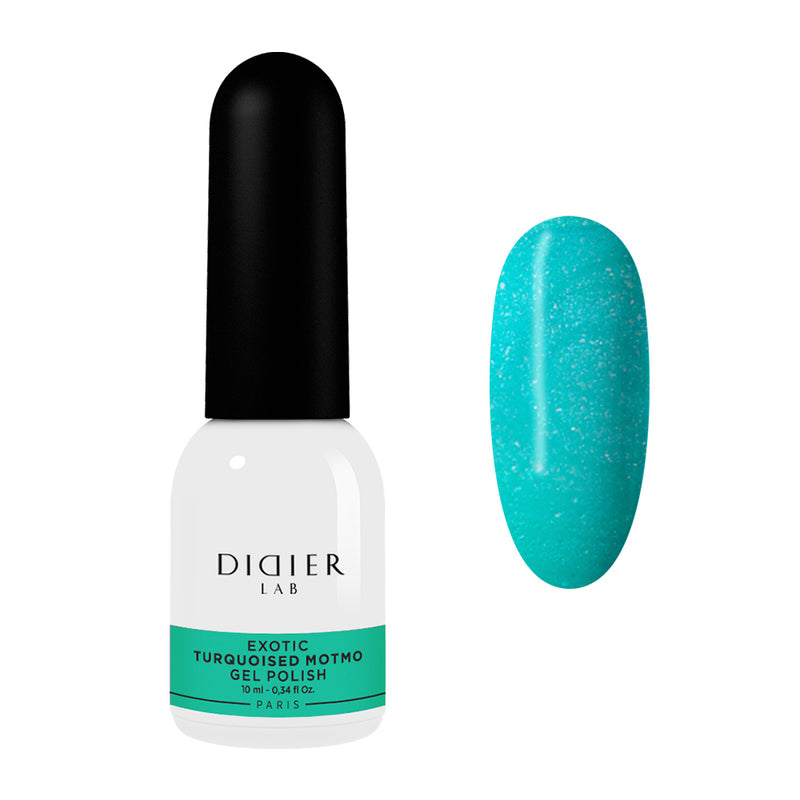 UV Nagellack, Exotic, Turquoised Motmo, DidierLab, 10ml