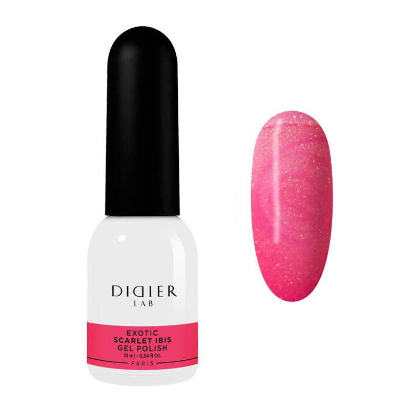 UV Nagellack, Exotic, Scarlet Ibis, DidierLab, 10ml