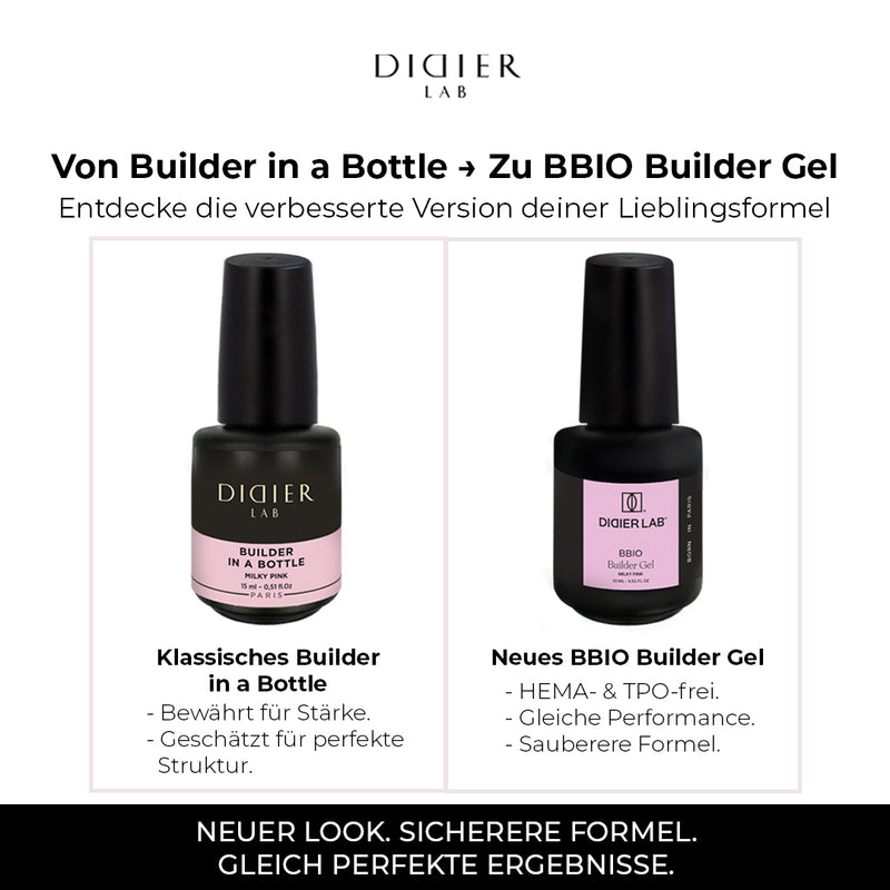 Builder Gel in a bottle BBIO, Natural Skin, DidierLab, 15ml