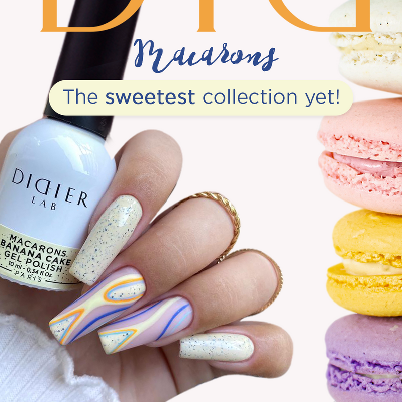 UV Nagellack, Macarons, Banana Cake, DidierLab, 10ml