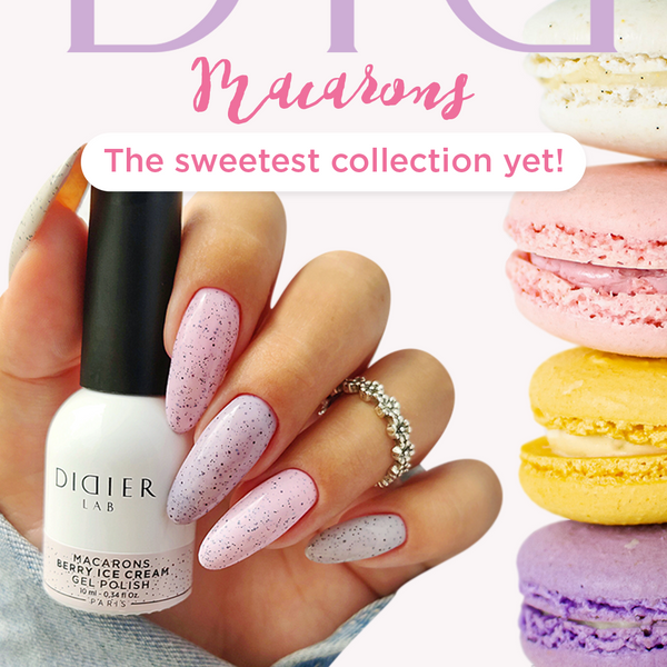UV Nagellack, Macarons, Berry Ice cream, DidierLab, 10ml