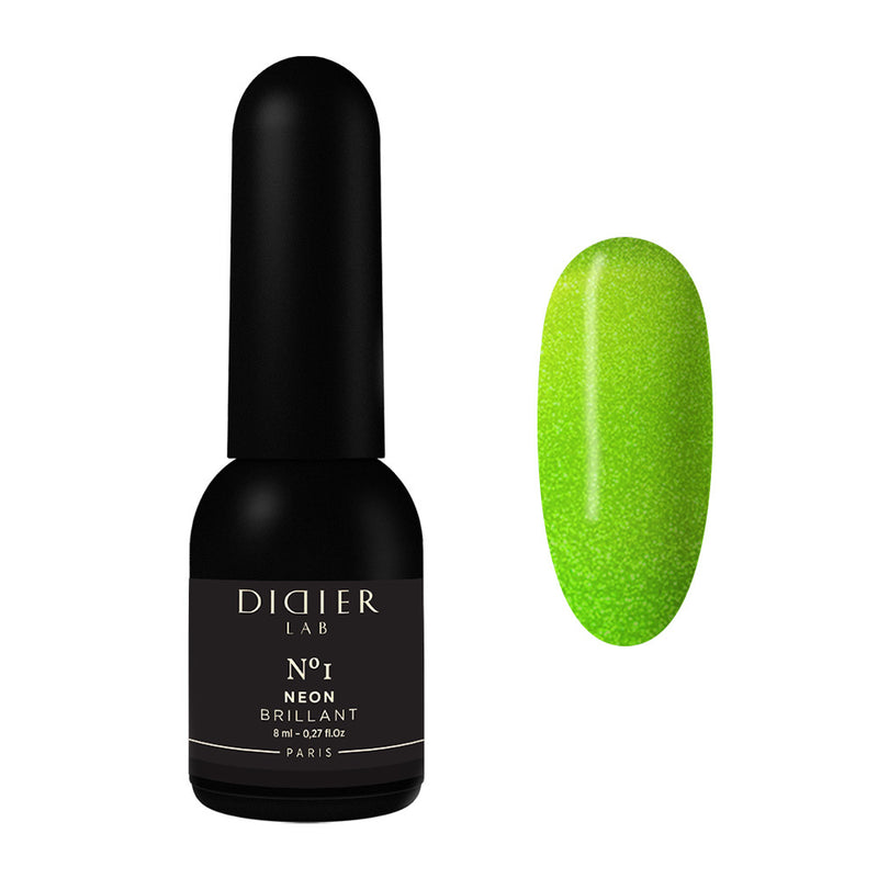Gel polish "Didier Lab", Brillant NEON, No1, 8ml