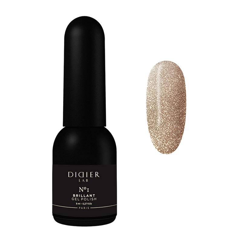 Gellack "Didier Lab", Brillant, No1, 8ml