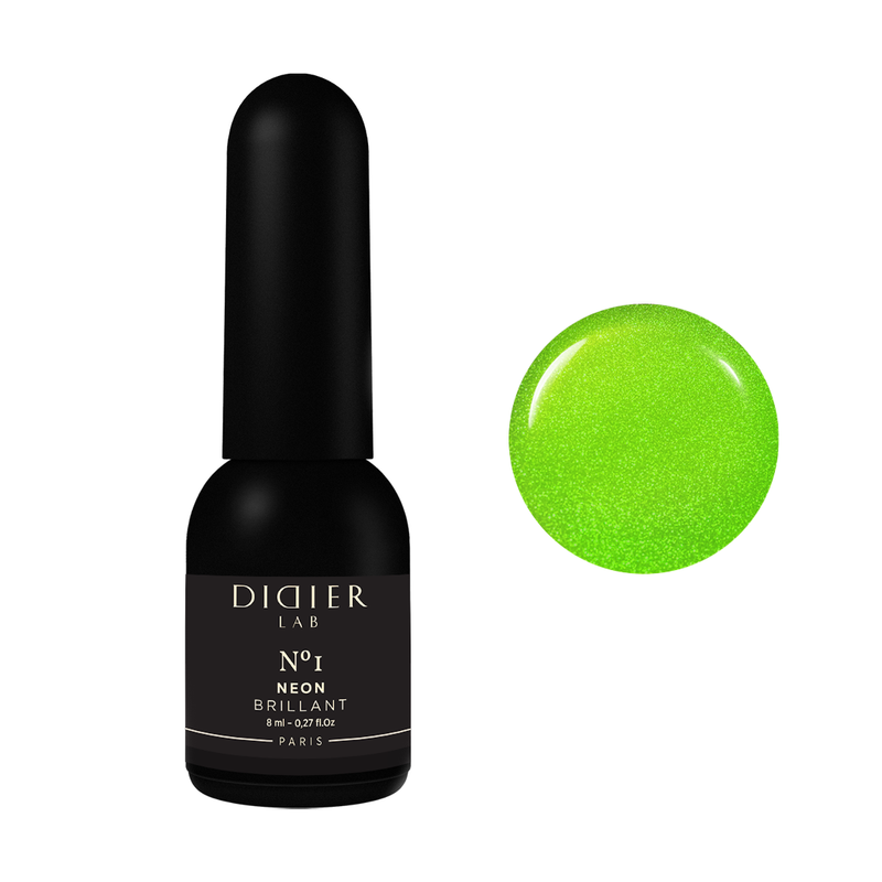 UV Nagellack, Brillant NEON, No1, DidierLab, 8ml