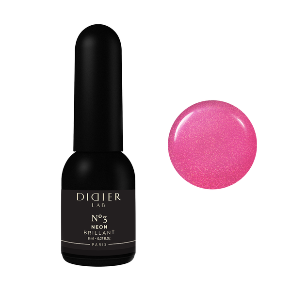 UV Nagellack, Brillant NEON, No3, DidierLab, 8ml