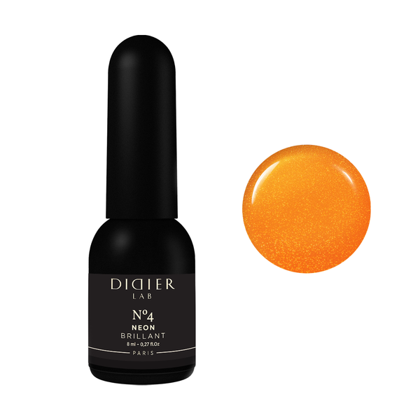 UV Nagellack, Brillant NEON, No4, DidierLab, 8ml