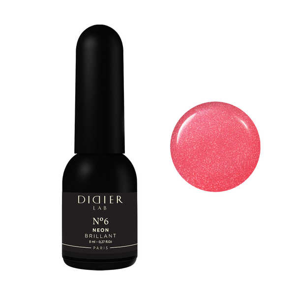 UV Nagellack, Brillant NEON, No6, DidierLab, 8ml