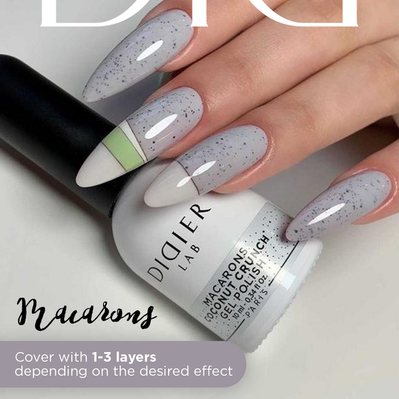 UV Nagellack, Macarons, Coconut Crunch, DidierLab, 10ml