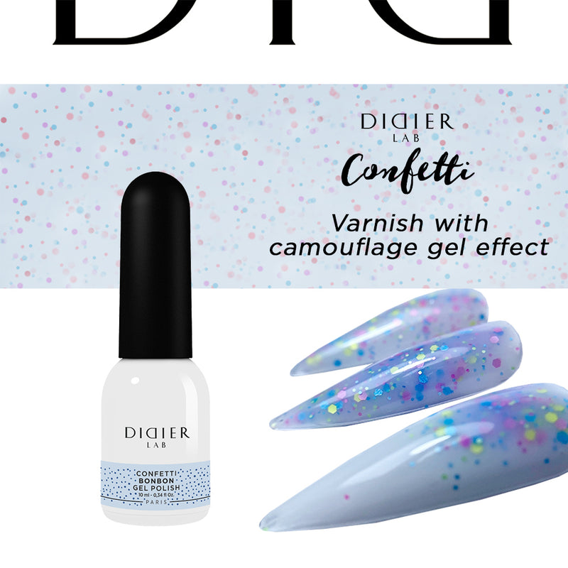 Konfetti Nagellack Didier Lab, Bonbon