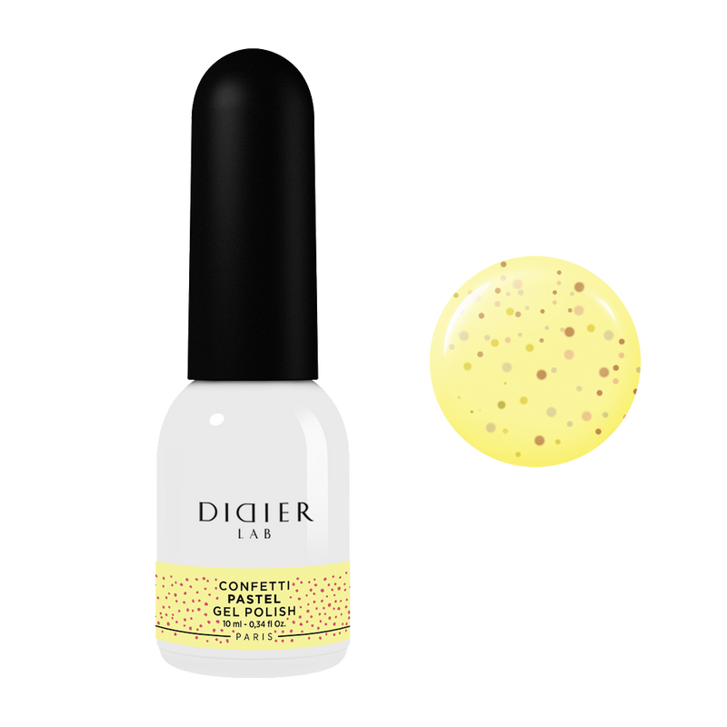 UV Nagellack, Konfetti, Pastel, DidierLab, 10ml