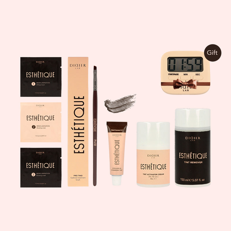 Full Eye Brow Care System Set & Gratis Beauty Timer, Didier Lab Esthétique