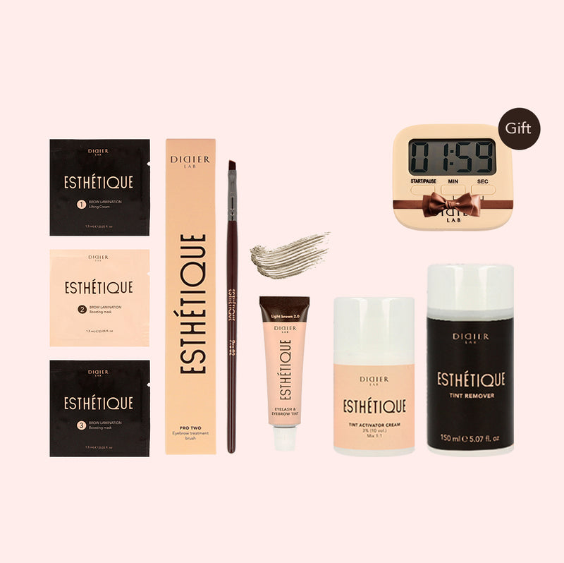 Full Eye Brow Care System Set & Gratis Beauty Timer, Didier Lab Esthétique