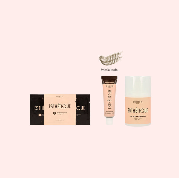 Eyebrow Lamination + Tinting Kit Didier Lab Esthétique