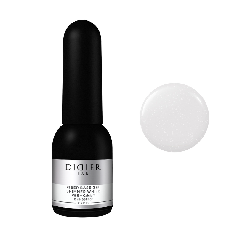 Smart Fiber Base, Shimmer White, DidierLab, 10ml