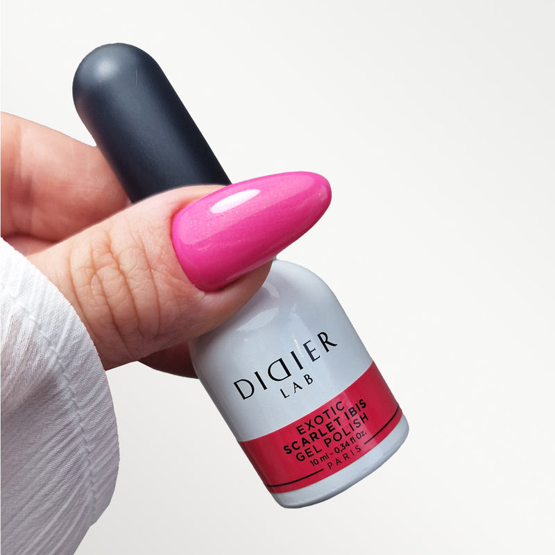UV Nagellack, Exotic, Scarlet Ibis, DidierLab, 10ml