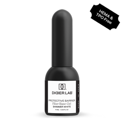 Smart Fiber Base, Shimmer White, Hema & TPO frei, DidierLab, 10ml