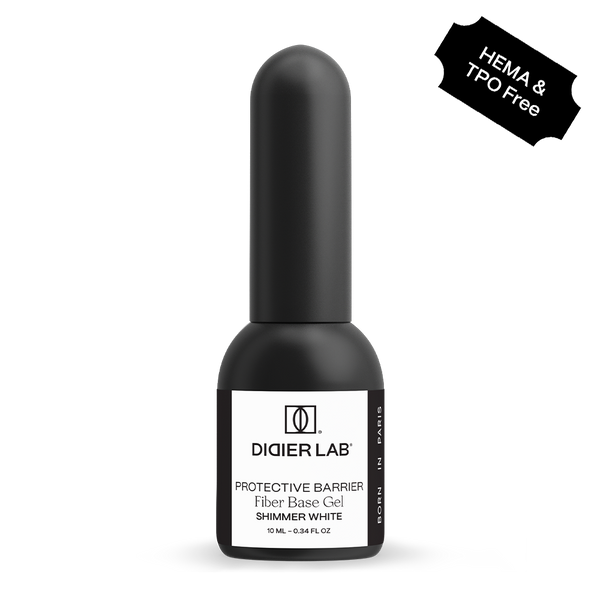 Smart Fiber Base, Shimmer White, Hema & TPO frei, DidierLab, 10ml
