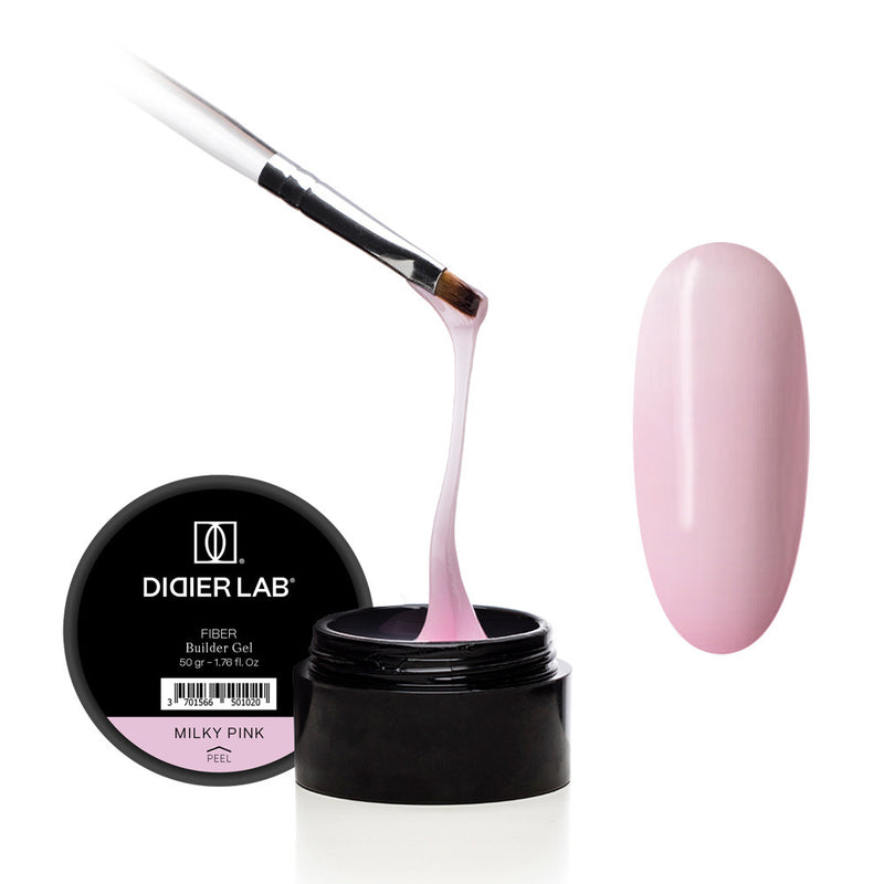 Fiber builder gel, Didier Lab, Milky Pink, 50g