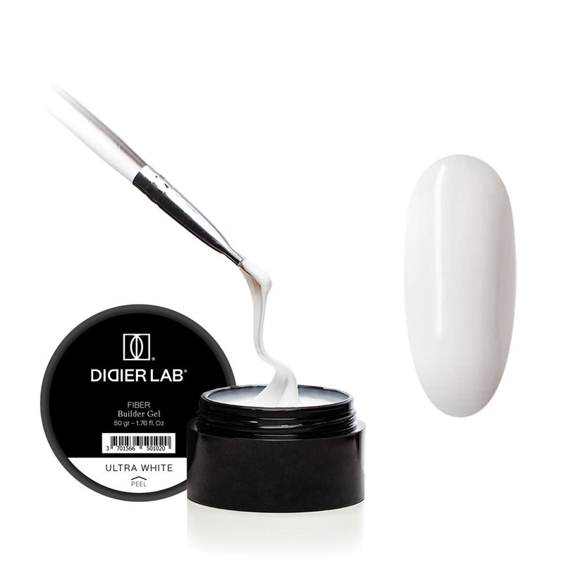 Fiber builder gel, Didier Lab, Ultra White, 50g