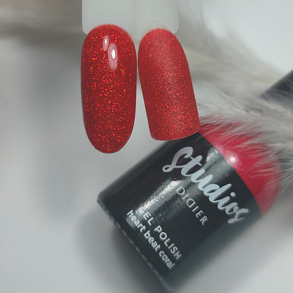 UV Nagellack, Studios Didier, Heart Beat Coral, DidierLab, 8ml