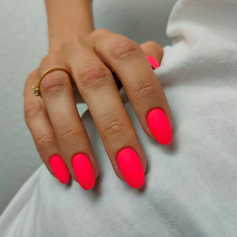 Kautschuk-Lack Polybase "Didier Lab", Neon Orange Pink, 10ml