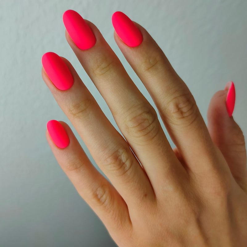 Kautschuk-Lack Polybase "Didier Lab", Neon Orange Pink, 10ml