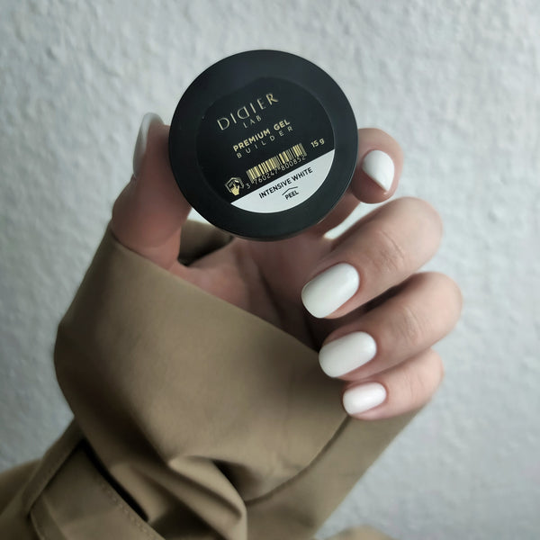 UV Aufbaugel Premium, Intensive White, DidierLab, 50g