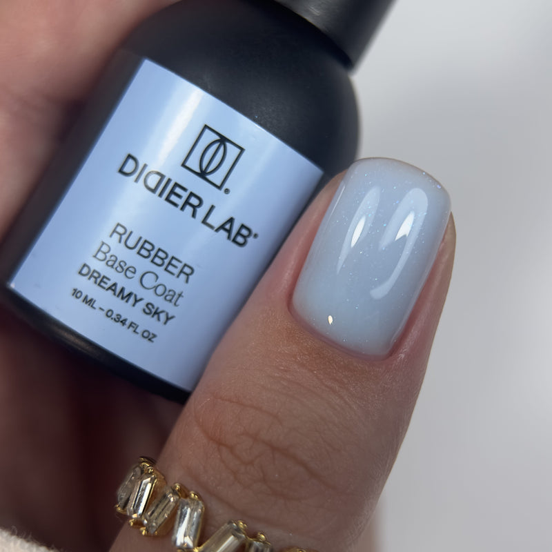 Rubber Base Coat, Dreamy Sky, hema & TPO frei, DidierLab, 10ml