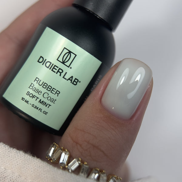 Rubber Base Coat, Soft Mint, hema & TPO frei, DidierLab, 10ml