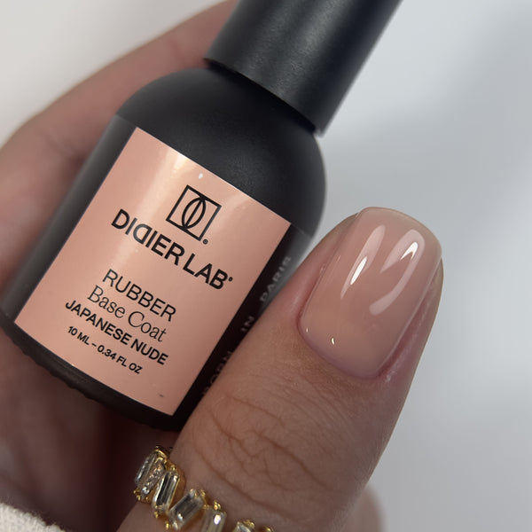 Rubber Base Coat, Japanese Nude, hema & TPO frei, DidierLab, 10ml