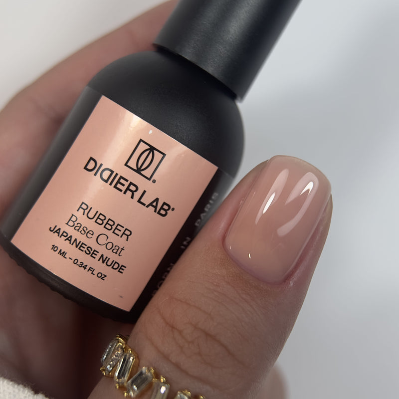 Rubber Base Coat, Japanese Nude, hema & TPO frei, DidierLab, 10ml