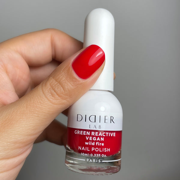 Veganer Nagellack, hema frei, Wild fire, DidierLab, 10ml