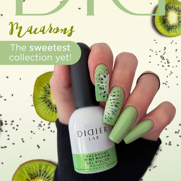 UV Nagellack, Macarons, Mint Muffin, DidierLab, 10ml