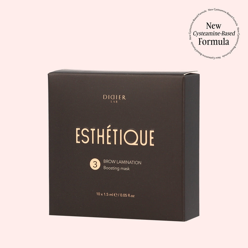 Didier Lab Esthétique Augenbrauen-Laminierung boosting mask Nr.3, 1,5 ml x 10 st.