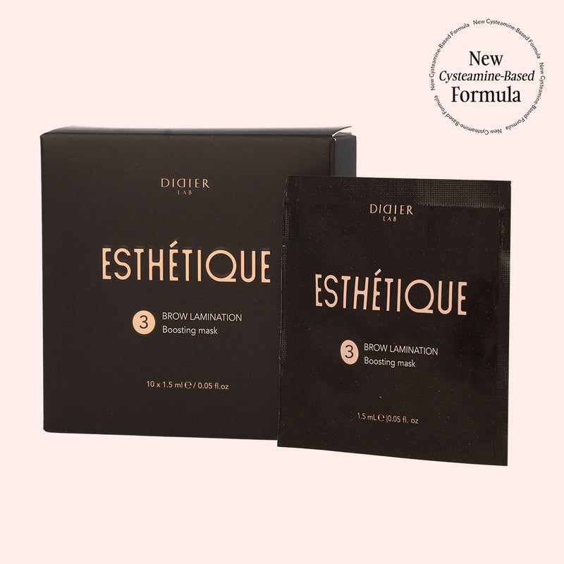 Didier Lab Esthétique Augenbrauen-Laminierung boosting mask Nr.3, 1,5 ml x 10 st.