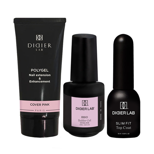 Maniküre-Set für Soap Nails mit Polygel, BIAB, Slim Fit Top Coat