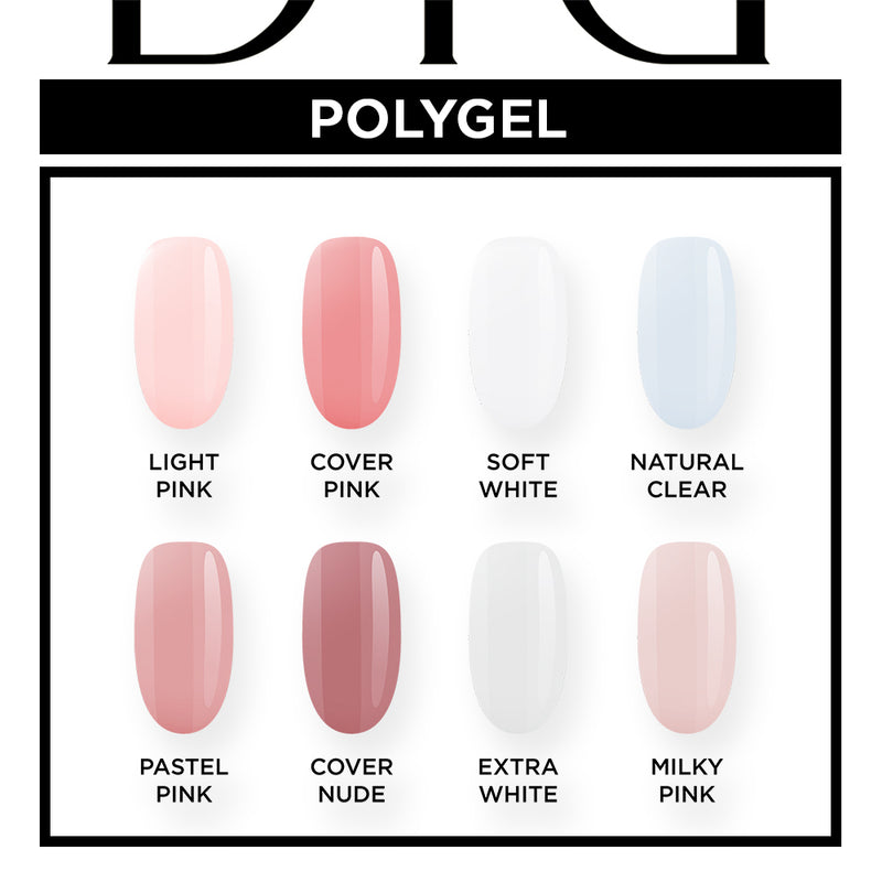 Polygel, Studios Didier, Light Pink, DidierLab, 60g