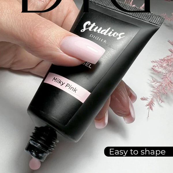 Polygel "Studios Didier", milky pink, 30gr